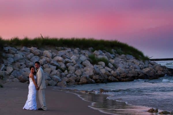 Blue Harbor Resort Sheboygan Wisconsin Wedding Photographer
